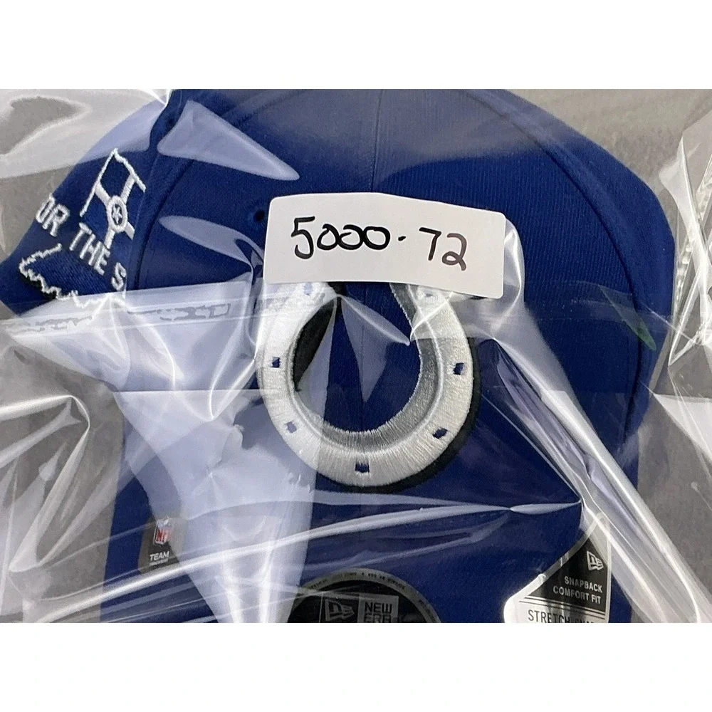 New Era‎ Indianapolis Colts 9FORTY Comfort Fit Blue NFL Hat Cap NWT
